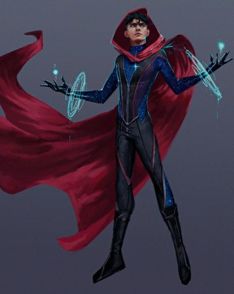 Wiccan Marvel Fanart, Wiccan Costume, Marvel Wiccan, Billy Maximoff, Wiccan Marvel, Billy Kaplan, Marvel Nova, Supernatural Crossover, Trollhunters Characters