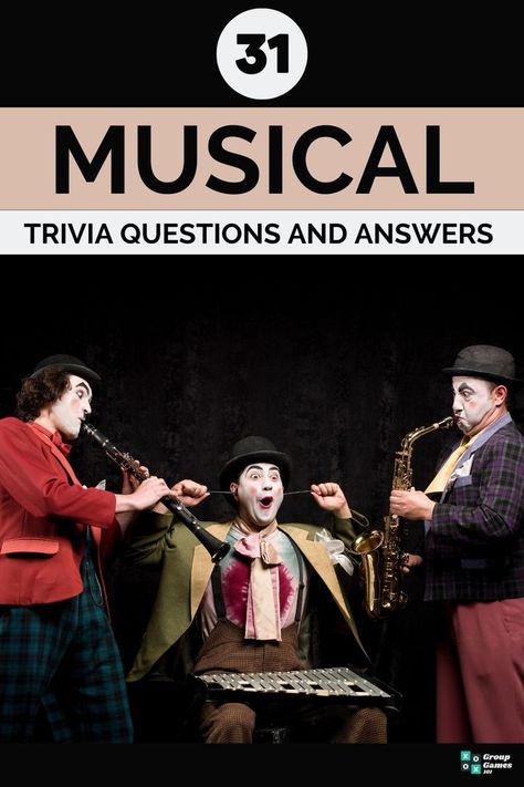 31 Musical Trivia Questions and Answers Music Trivia Questions And Answers, Music Trivia Questions, Trivia For Seniors, 31 Questions, Full Marks, Music Trivia, Trivia Questions And Answers, Group Games, Trivia Questions