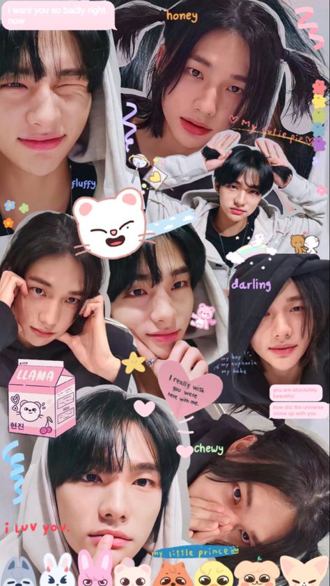 By Myself Aesthetic, Myself Aesthetic, S Wallpaper, Hyunjin Wallpaper, Hyun Jin, Rainbow Wallpaper, Aesthetic Eyes, Hwang Hyunjin, By Myself