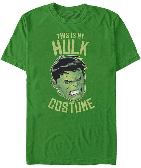 FIFTH SUN Marvel Avengers Hulk Halloween Costume Mens Crew Neck Short Sleeve Marvel Graphic T-Shirt Hulk Halloween Costume, Hulk Logo, Marvel Halloween, Hulk Costume, Avengers Hulk, Hulk Avengers, Hulk Marvel, Man Thing Marvel, Big Clothes