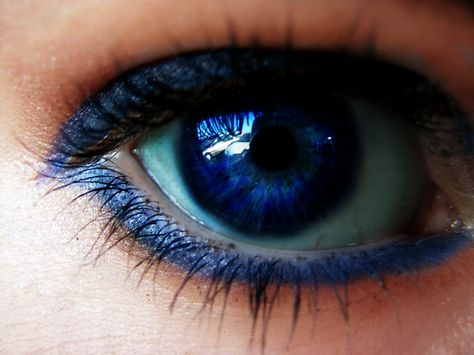 Oh for pity's sake. All eye photography is of women's eyes. But..... THIS IS TOTALLY CALYX'S COLOR!!!! AAAHHH!!!! Blue Eyes Aesthetic, Change Your Eye Color, Blue Eye Color, Dark Blue Eyes, Beautiful Eyes Color, Color Eyes, Beautiful Blue Eyes, Dark Blue Color, Blue Eye