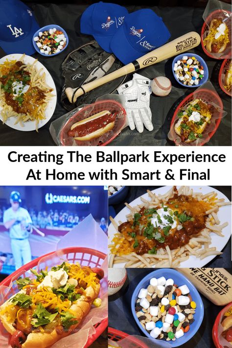 Baseball Park Food, Ballpark Food Ideas, Ballpark Food, Bacon Chili, Games At Home, Uncured Bacon, Chili Cheese Dogs, Snack Hacks, Baseball Park