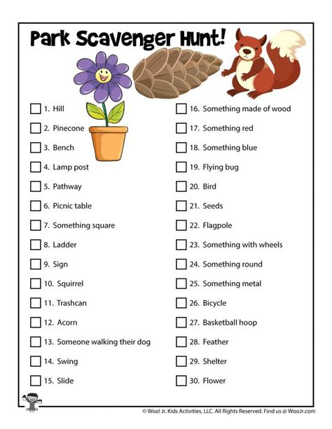 Scavenger Hunt Ideas for Kids | Woo! Jr. Kids Activities Scavenger Hunt Ideas For Kids, Outdoor Scavenger Hunt, Scavenger Hunt Ideas, Scavenger Hunt Birthday, Scavenger Hunt Games, Photo Scavenger Hunt, Scavenger Hunt For Kids, Printables Free Kids, Home Theatre