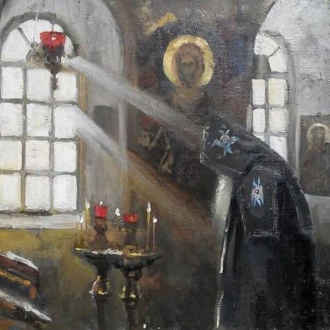 Faith Of Our Fathers, Orthodox Priest, Catholic Decor, Eastern Orthodox Church, Russian Painting, Christian Artwork, Russian Orthodox, Eastern Orthodox, Orthodox Christianity