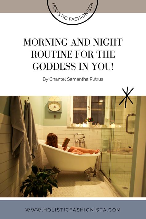 Morning and Night Routine for the Goddess in You! — Holistic Fashionista Goddess Morning Routine, Goddess Routine, Morning And Night Routine, How To Have A Good Morning, Goddess Quotes, Body Is A Temple, Fall Asleep Faster, Daily Reflection, Improve Mood