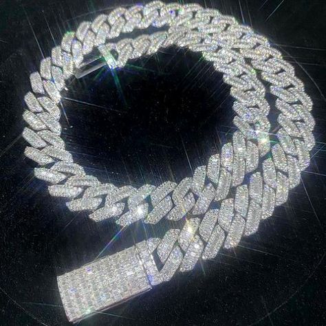 Check out this listing I just found on Poshmark: Solid 10mm VVS1 22” Cuban Link Chain Moissanite 925 Silver Pass Any Diamond Test. #shopmycloset #poshmark #shopping #style #pinitforlater #vvs1 925 sterling silver cuban link #Other Diamond Cuban Chain, Silver Cuban Link Chain Men, Vvs Chains, Vvs Diamond Chain, Moissanite Chain, Kyrie Irving Celtics, Silver Necklace Men, Diamond Cuban Link Chain, Silver Cuban Chain