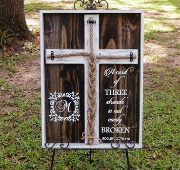 Unity Ceremony Braid, Cord Of Three Strands Wedding, Unity Candle Alternatives, Unity Braid, Unity Cross, Christian Wedding Ceremony, Wedding Braid, Wedding Plaques, Braids Wedding