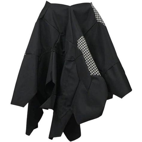 Comes Des Garcons, Comme Des Garcons Outfit, Rei Kawakubo Comme Des Garcons, Checked Skirt, Comme Des Garcons Black, Checkered Skirt, Black Checkered, Mesh Skirt, Girls Bows