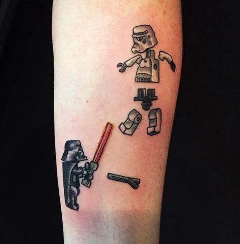 stormtrooper star wars tattoo-10 Star Wars Tattoo Sleeve, Lightsaber Tattoo, Lego Tattoo, Darth Vader Tattoo, Couple Tattoos Unique Meaningful, Couple Tattoos Love, Tattoos Infinity, Nerd Tattoo, Couple Tattoos Unique