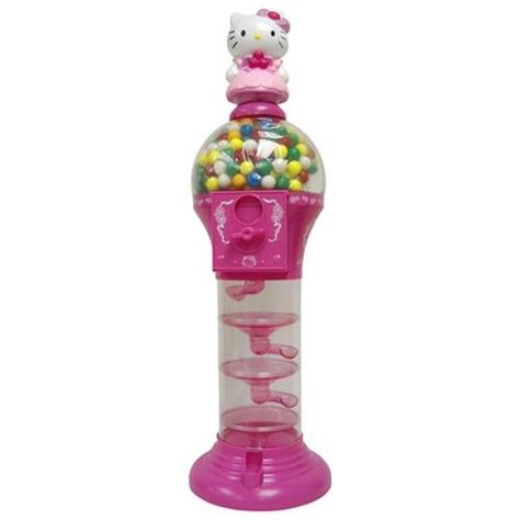 Hello Kitty Pre-Filled Gumball Machine Http://www.purrboxinc.us Hello Kitty Gumball Machine, Hello Kitty Appliances, Hello Kitty Candy, Hello Kitty Products, Bubble Gum Machine, Gumball Machines, Hello Kitty Things, Hello Kitty Merchandise, Hello Kitty House