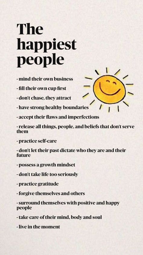 Habits of positive people Happy People Quotes, How To Be Happy, Positive Habits, Feeling Positive, Happy Words, Practice Gratitude, Reminder Quotes, People Quotes, Bring Happiness