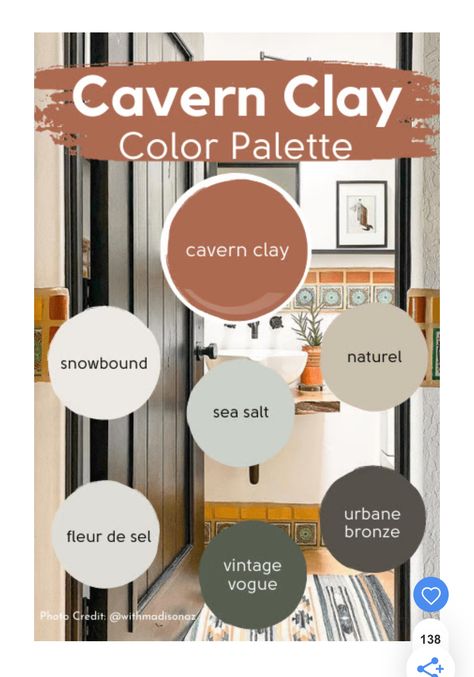 Bronze Color Palette Colour Schemes, Urbane Bronze Color Palette, Urbane Bronze Coordinating Colors, Sherwin Williams Cavern Clay, Sherwin Williams Urbane Bronze, Urbane Bronze Sherwin Williams, Alabaster Paint, Bronze Color Palette, Cavern Clay