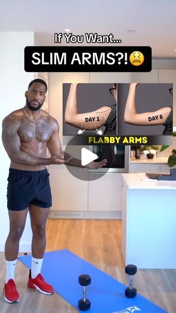 Mrlondon | Ms on Instagram: "If you want slim arms and have arm fat... Try this arm fat workout!😮‍💨

P.S

YOU CAN’T SPOT REDUCE YOUR ARM FAT!

Unfortunately you can not pick where you want to lose fat on your body. You lose it all round and eventually that arm fat will reduce and disappear

#armfat #armfatworkout #homeworkout #tonearms #tonearmsworkout #workoutforwomen" Reduce Arm Fat Fast For Women, Arms Fat Loss Workout, Slimmer Arms Workout, Arm Fat Workout, Under Arm Fat, Arm Exercises With Weights, Reduce Arm Fat, Flabby Arm Workout, Tone Arms Workout