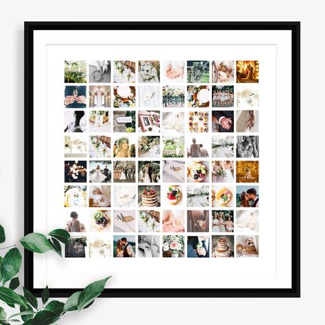 Photo Collage Wedding Display, Wedding Collage Ideas Pictures, Photo Collage At Weddings, Wedding Collage Frame, Save The Date Photo Collage, Christmas Presents For Grandparents, Photo Collage Wedding, Wedding Photo Collage, Picture Walls