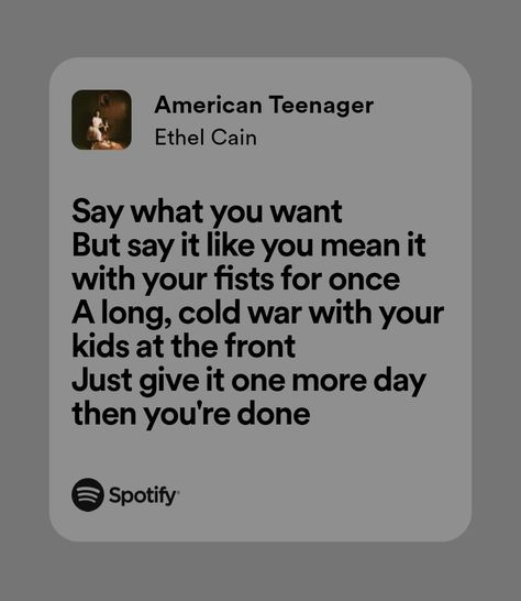 Lyrics Deep, American Teenager, Mother Dearest, Ethel Cain, Favorite Lyrics, One More Day, God Loves You, Pretty Lyrics, Music Lyrics