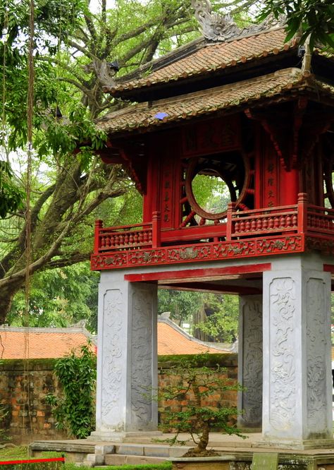 In the grounds of the Temple of Literature, Hanoi Temple Of Literature Hanoi, North Vietnam, Hanoi Vietnam, Ancient Temples, Tourist Spots, Vietnam Travel, The Temple, Hanoi, Big Ben