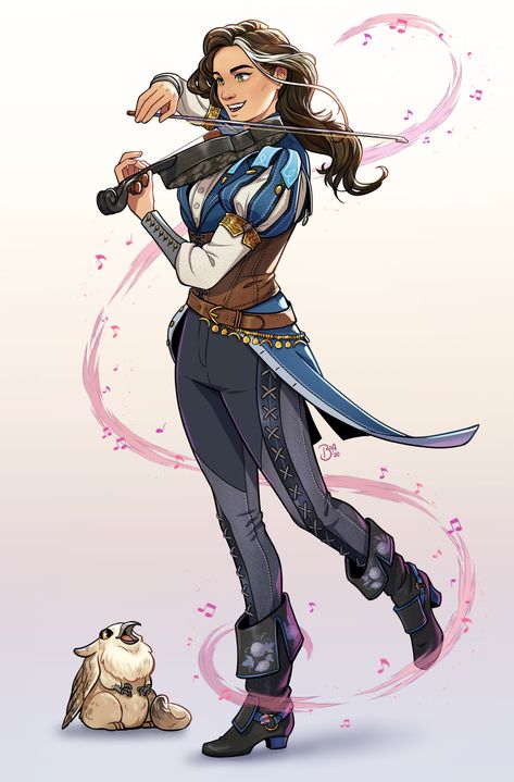 Dnd Bard Character Concept, Dnd Bard Outfit, Dnd Bard Character Design, Dnd Npc Ideas, Bard Dnd, Dnd Bard, Npc Ideas, Evelynn League Of Legends, Dungeons And Dragons Characters