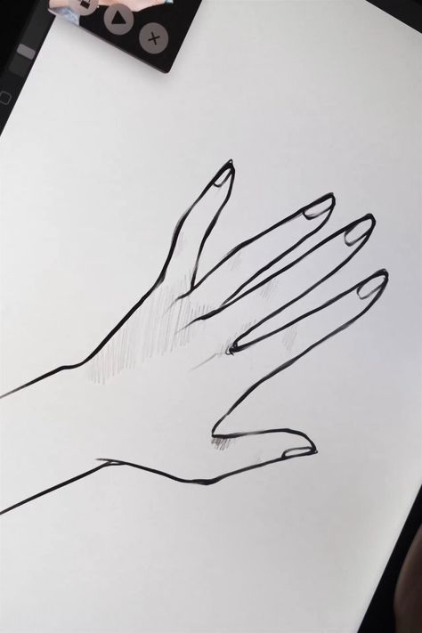 Drawing A Hand, Hand Tutorial, Hands Tutorial, Eye Drawing Tutorials, Drawing Hands, Hand Drawing Reference, Procreate Tutorial, Brush Sets, Art Drawings Sketches Creative