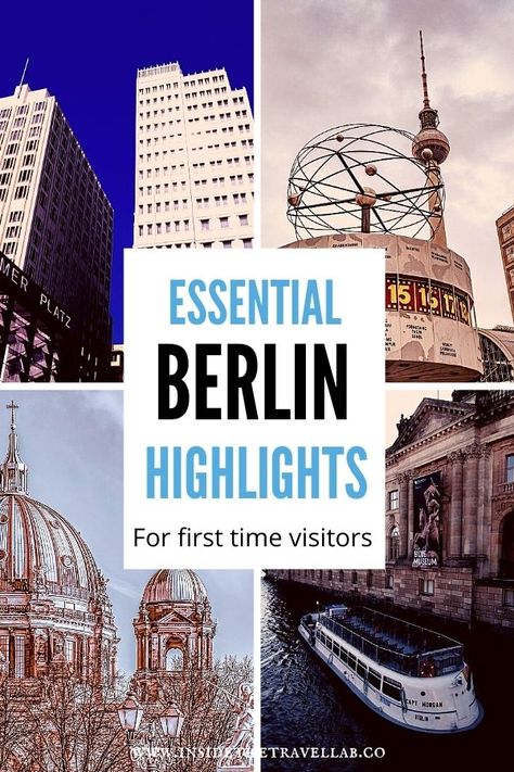 Berlin Must See, What To Do In Berlin, Berlin Itinerary, Inter Railing, Travel Berlin, Time In Germany, Museum Island, East Side Gallery, Berlin Travel