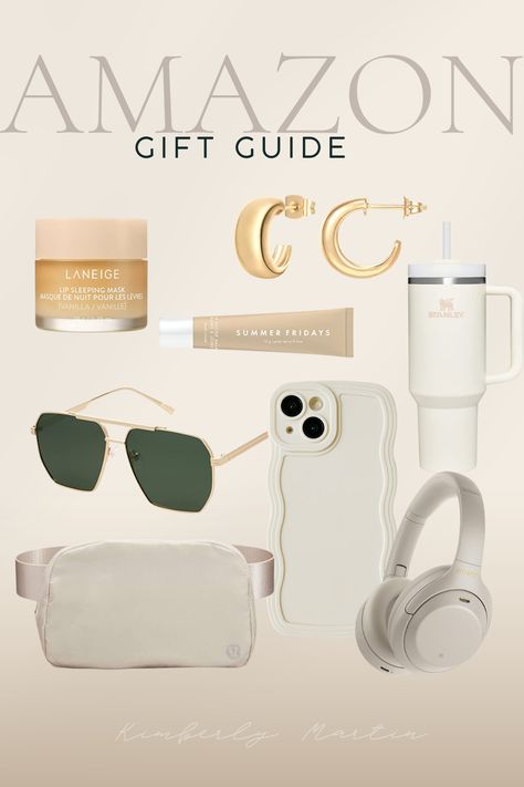 Amazon Must Haves Christmas, Amazon Finds Winter, Target Gifts For Women, Amazon Must Haves Women, Influencer Gift Ideas, Amazon Gift Guide For Her, Amazon Girly Finds, Gifts For Girls In Their 20s, Must Have Items For Women