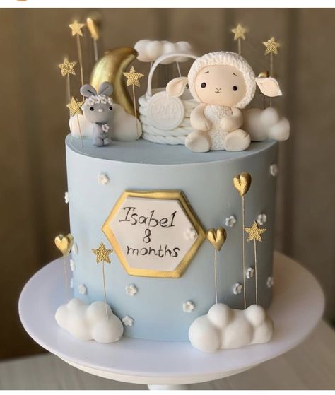 Lamb Baby Shower Cake, Lamb Baby Shower Theme, Baby Boy Sprinkle, Sheep Cake, Lamb Cake, Baby Lamb Baby Shower, Creative Birthday Cakes, Baby Lamb, Baby Advice