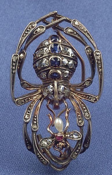 Bijoux Art Deco, Bug Jewelry, Bijoux Art Nouveau, Spider Jewelry, Nouveau Jewelry, Insect Jewelry, Art Nouveau Jewelry, 판타지 아트, Victorian Jewelry