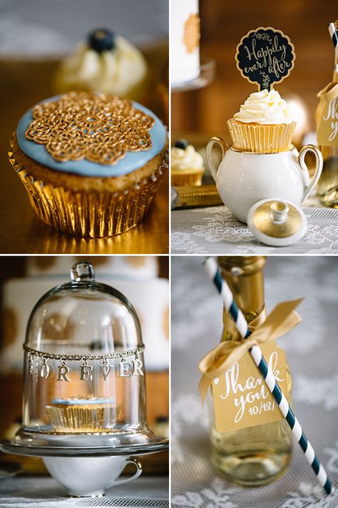 fairytale dessert table Cinderella Wedding Ideas, Cinderella Wedding Theme, Gold Weddings, Princess Parties, Disney Inspired Wedding, Disney Wedding Theme, Metallic Wedding, Bridesmaid Duties, Disney Weddings