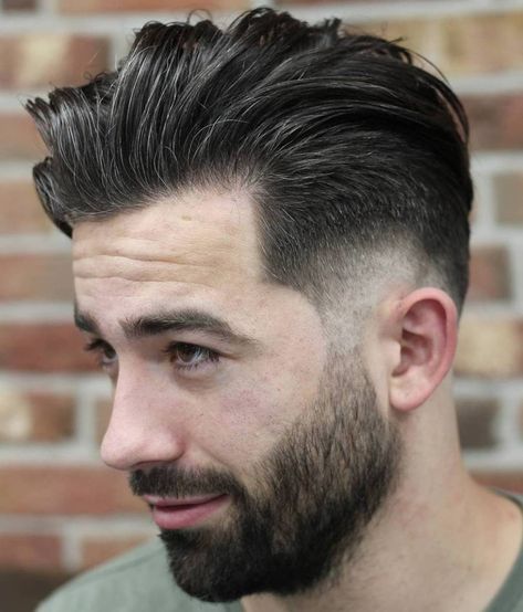 Low Fade Long Hair, Fade Long On Top, Short Sides Long Top, Top Haircuts For Men, Top Hairstyles For Men, Mens Hairstyles Fade, Low Fade Haircut, Guy Haircuts Long, Mens Hairstyles Thick Hair