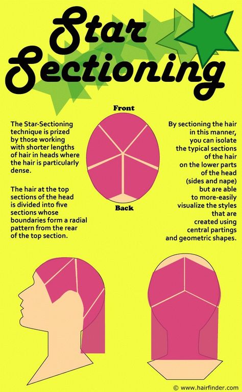 Beauty School Cosmetology, Pinwheel Hair Color, Hair Sectioning, Hair Color Placement, Diy Hair Dye, Hair Cut Guide, Hair Facts, Hair Foils, Parting Hair