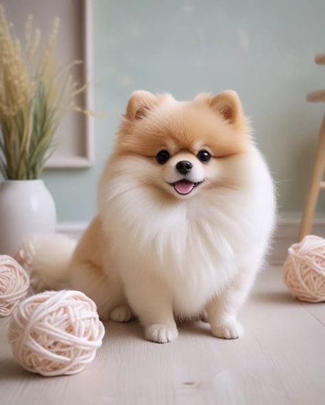 #pawsitivelyadorable #pomlove #pomworld #sweetimage #cutenessoverload #poneranian Pomeranian Wallpaper, Pomeranian Haircut, Dog Animation, Puppies Kittens, Pomeranian Dog, Pomeranian Puppy, Cute Funny Dogs, Cute Cats And Dogs, Cute Little Animals