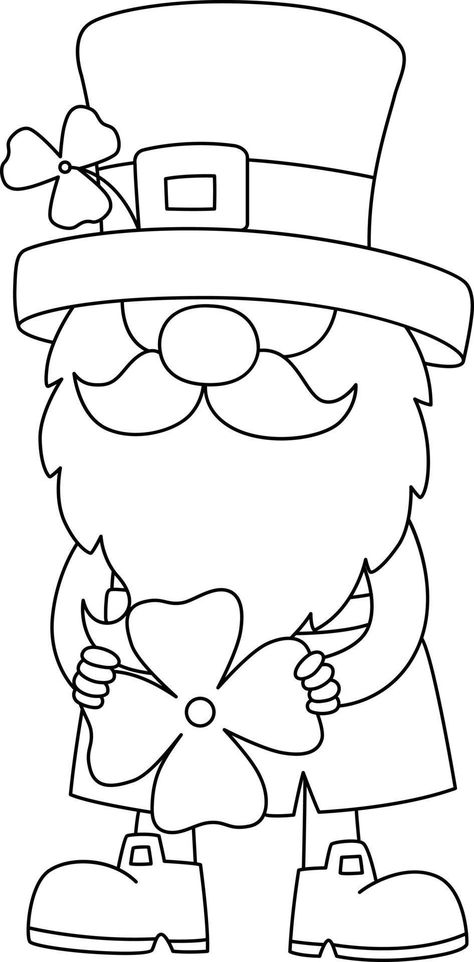 St Patricks Drawing Easy, Saint Patricks Arts And Crafts For Kids, Saint Patrick Coloring Page, Saint Patricks Day Art For Kids, St Patrick’s Day Templates, St Pattys Activities, St Patrick’s Day Art Projects For Kids, Saint Patricks Day Coloring Page, Leprechaun Coloring Pages For Kids