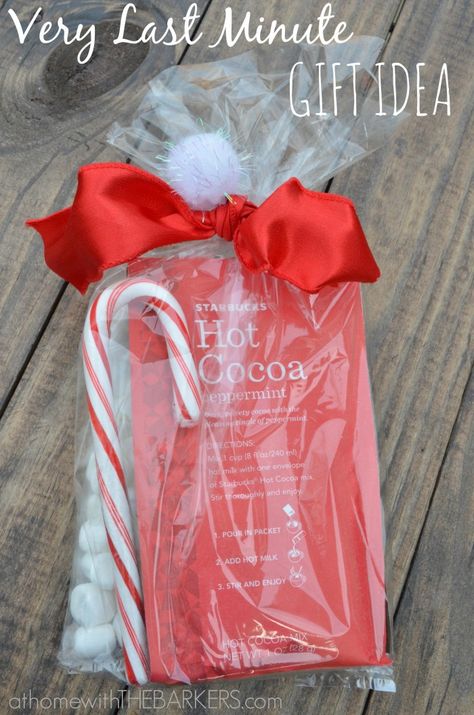 Candy Cane Gifts, Cocoa Gift, Hot Chocolate Gifts, Hot Chocolate Gift, Lights Ideas, Cheap Gift, Christmas Favors, Cheap Gifts, Homemade Christmas Gifts