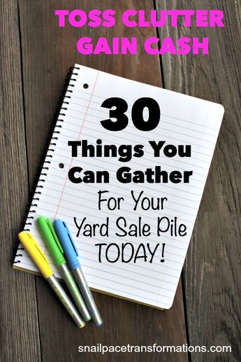 Yard Sale Hacks, Yard Sale Organization, Garage Sale Organization, Garage Sale Tips, Yard Sale Signs, Yard Sale Pricing, Yard Sale Finds, Rummage Sale, List Of Things