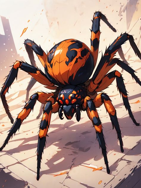 Spider Monster Art, Spider Character Design, Spider Monster, Book Pictures, Dnd Stuff, Spider Art, Arachnids, Monster Art, Insects