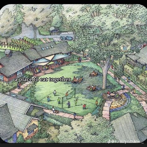 Eco Village Community, Article Review, Pocket Neighborhood, Intentional Community, Co Housing, New Urbanism, Tiny House Community, Sustainable City, Sustainable Community