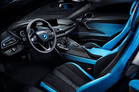 Make way for the BMW i8 and i3 Crossfade Special Editions with 19th century pop art pixels! Cool Truck Accessories, Carros Bmw, Bmw Interior, Custom Bmw, Bmw I, Bmw Wallpapers, Aesthetic Cool, Fast Sports Cars, Bmw I3