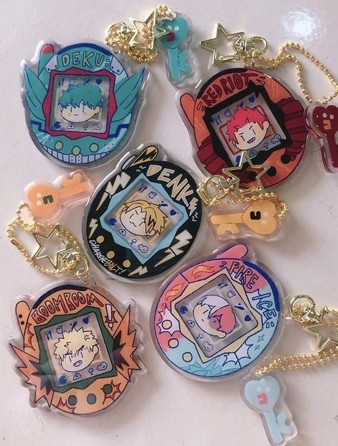 My Hero Academia Merchandise, Anime Jewelry, 카드 디자인, Artist Alley, Acrylic Keychains, Anime Inspired Outfits, Anime Accessories, Anime Crafts, Anime Merchandise