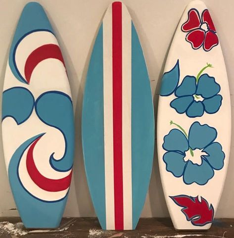 Surf Board Designs, Surf Board Decor, Decoration Surf, Surfboard Stand, Surfboard Table, Deco Surf, Surfboard Painting, Surf Party, Wood Surfboard