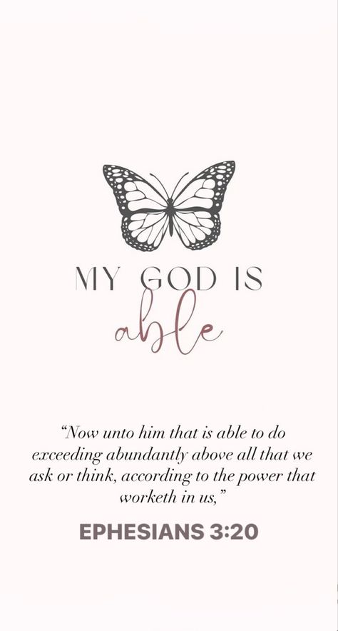 Christian wallpaper My God Is Able, God Is Able, Southern Sayings, Gods Girl, The Good Shepherd, Saved By Grace, Faith Prayer, Bible Quotes Prayer, Love The Lord