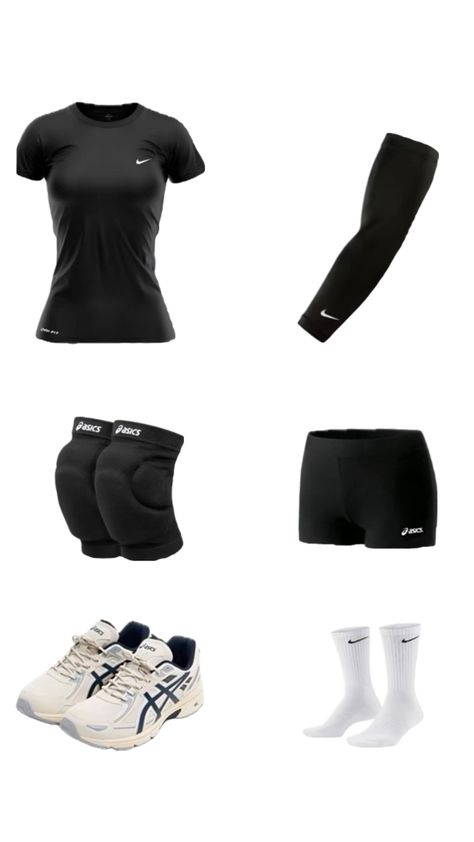 Just a simple volleyball outfit Volleyball Outfits Practice Clothes, Volleyball Outfits Practice, Volleyball Attire, Volleyball Practice Outfits, Athletic Wear Outfits, Outfits Dr, Vollyball Outfits, Volleyball Outfit, Volleyball Clothes