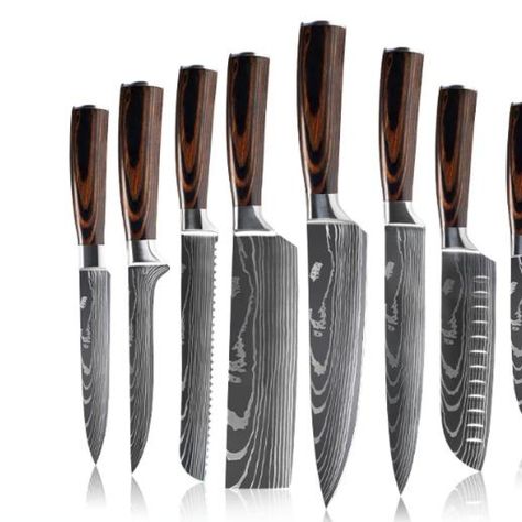 Kitchen Japanese Knives Stainless Steel 1-10PCS Set Laser Damascus US$ 14.95. FREE Shipping more than 185 countries. https://awesomekitchenstuff.com/kitchen-japanese-knives-stainless-steel-1-10pcs-set-laser-damascus/ Do you like it? #cookware #bakeware #kitchenutensils #kitchentools #kitchengadgets #kitchendecor #kitchensupplies #kitchenware #outdoors #kitchen #homekitchen #homemade #cook #cooking #food #foodie Kitchen Japanese, Japanese Knives, Japanese Knife, Cooking Food, Do You Like It, Kitchen Supplies, Damascus, Bakeware, Kitchen Utensils