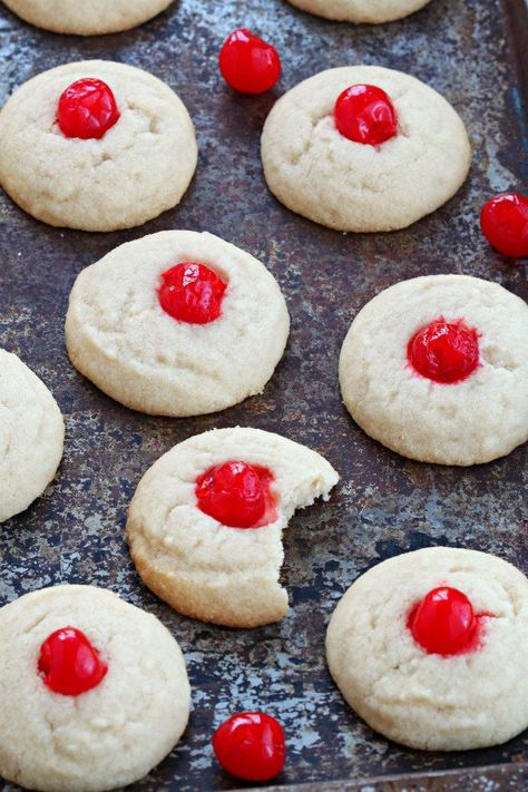 Butter Dream Cookies Dream Cookies Recipe, Dream Cookies, Recipes To Bake, Best Christmas Cookie Recipe, Italian Cookie Recipes, Cherry Cookies, Christmas Cookie Recipes, Cookie Brownie Bars, Best Christmas Cookies