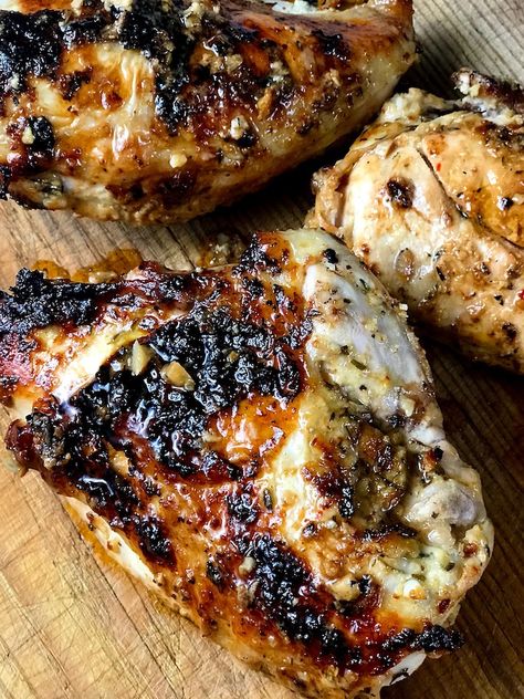 Broiled Chicken Recipes, Chicken Mustard, Broiler Chicken, Broiled Chicken, Chicken Main Dishes, Orange Chicken, Chicken Dishes Recipes, Garlic Chicken, Garlic Sauce