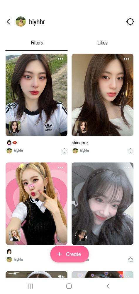 B612 Filter, Filter, Incoming Call, Incoming Call Screenshot