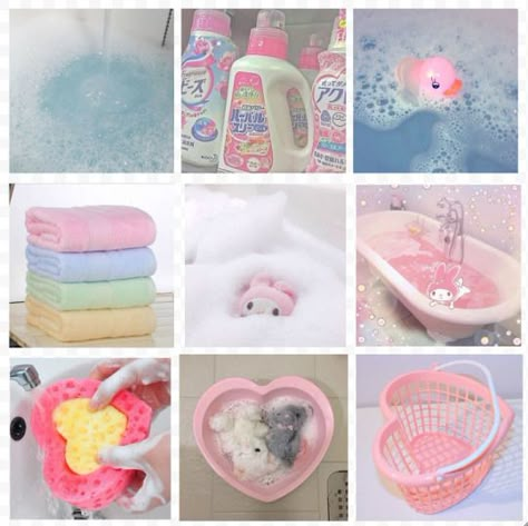 Bubble Bath Aesthetic, Bath Aesthetic, Hello Kitty Videos, Adopt Idea, Cleaning Motivation, Beauty Art Drawings, Silly Girls, Take Care Of Your Body, Mood Board Design