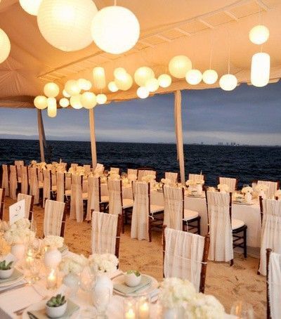 Hall Deco, Beach Wedding Reception, Outdoor Wedding Reception, Martha Stewart Weddings, Wedding Wishes, Wonderful Day, Here Comes The Bride, Decoration Table, Wedding Bells