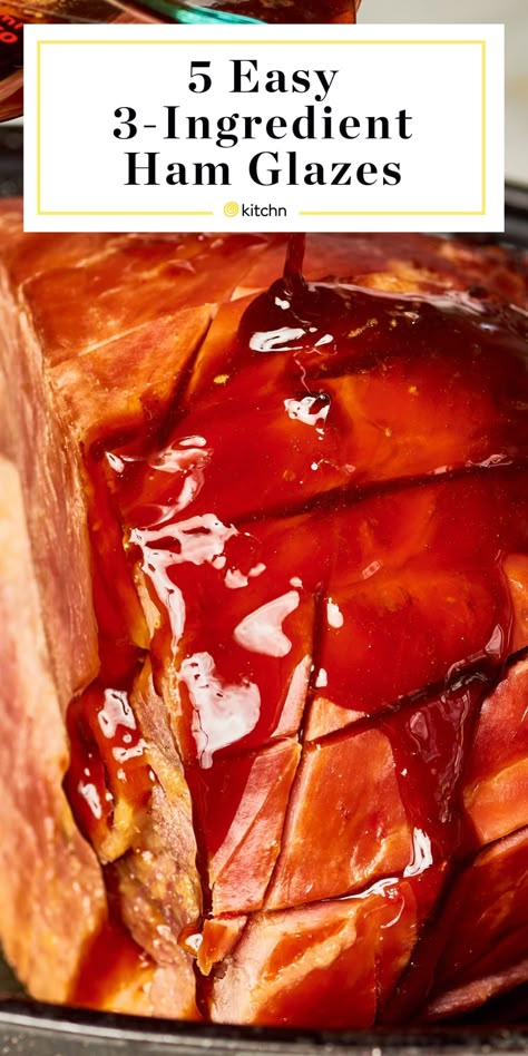 Glazes For Ham, Ham Marinade, Ham Glaze Recipes, Homemade Ham Glaze, Ham Glaze Recipe Brown Sugar, Easy Glaze Recipe, Ham Glazes, Easy Ham Glaze, Glaze For Ham