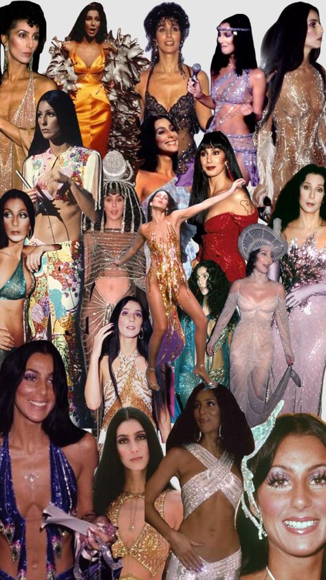 Checkout GabyAQuintal's Shuffle It’s giving #Cher Iconic Cher Outfits, Cher 70s Outfit, Cher Fashion 70s, Cher 70s Fashion, Cher Outfits 70s, Cher Disco, Cher Iconic Looks, Cher Halloween Costume, Cher Halloween