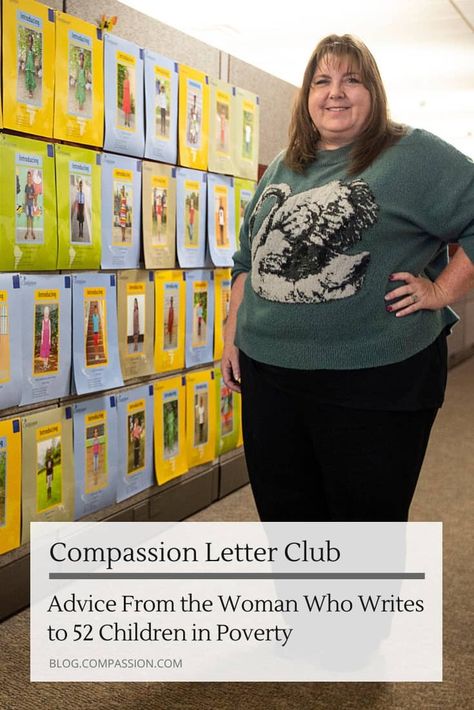 Compassion International Letter Writing Ideas, History Homeschool, Letters Ideas, Living In Poverty, Compassion International, Letter Ideas, Writing Blog, Writing Letters, Birthday Letters