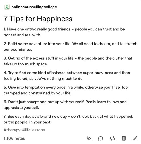 How To Be A Sunshine Person, Tips To Be Happy, Happiness Tips, New Beginning Quotes, Writing Therapy, Quotes From Novels, How To Be Happy, Finding Happiness, Healing Words